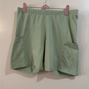 Mint Green Women's Cargo Shorts